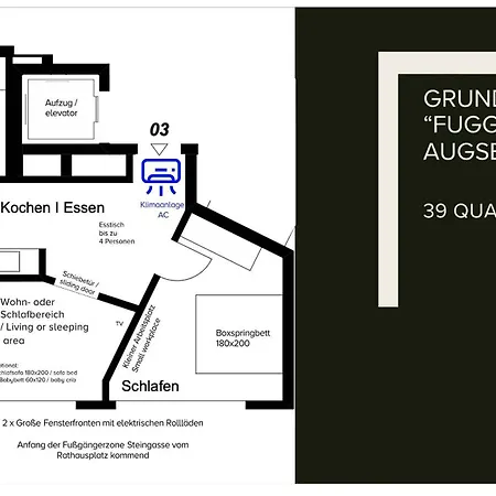 Goldenkey-suites - Luxury 'fuggerei' - At Rathausplatz In The Heart Of - New In 2026 - Air-conditioned